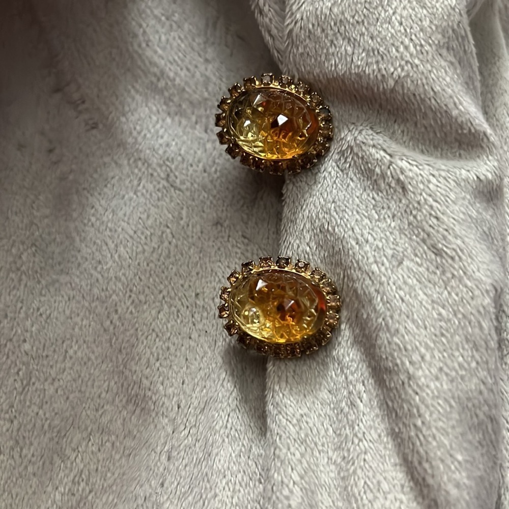 Alice Caviness rare clip earrings